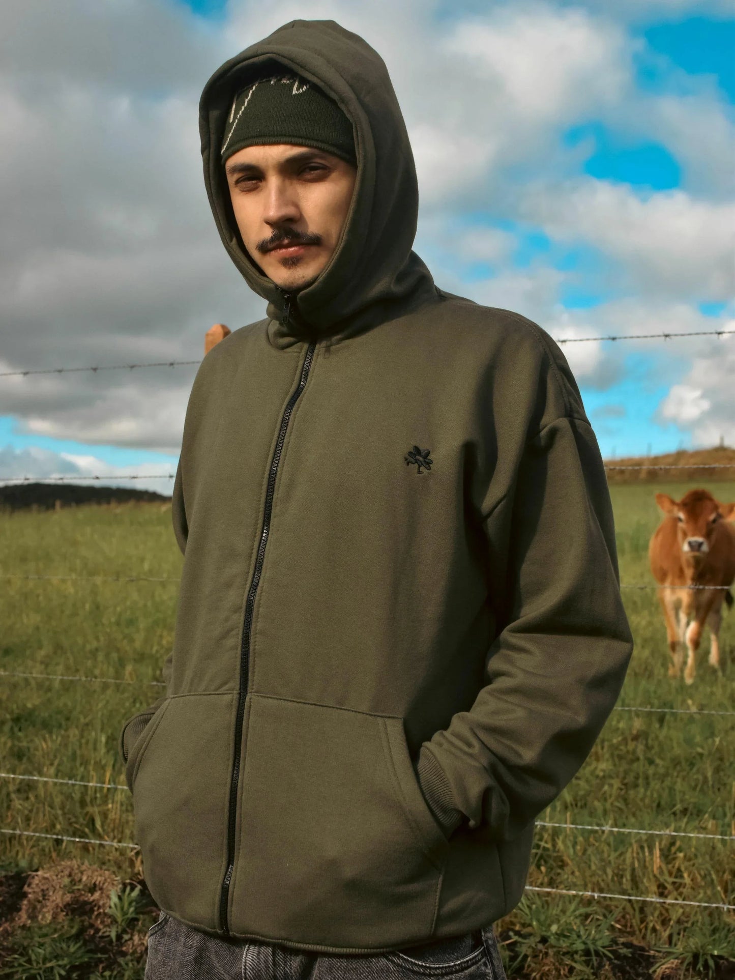 Casaco Moletom Sometimes Verde