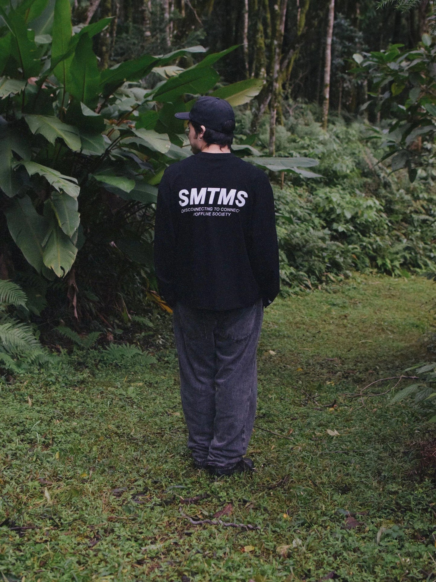 Camiseta Manga Longa SMTMS Preta