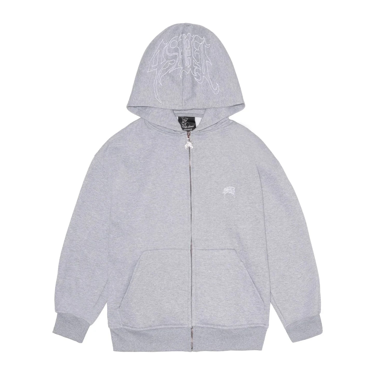 HOODIE ZÍPER 4SUF MIXED GRAY