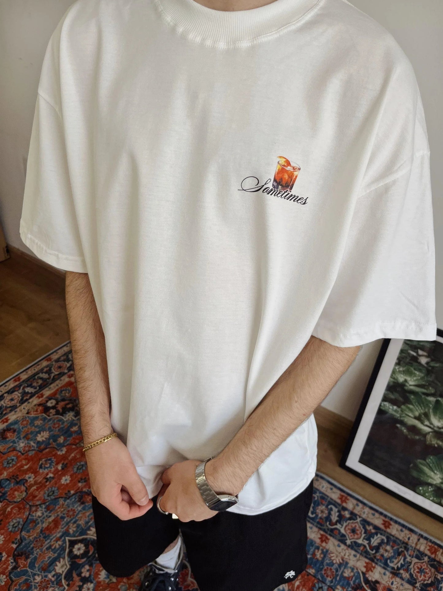 Camiseta Boxy Negroni