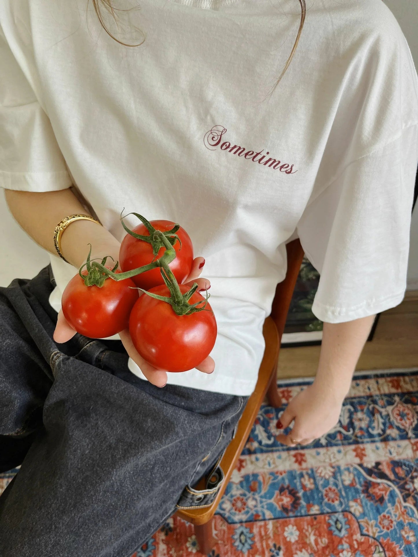 Camiseta Boxy Cherry