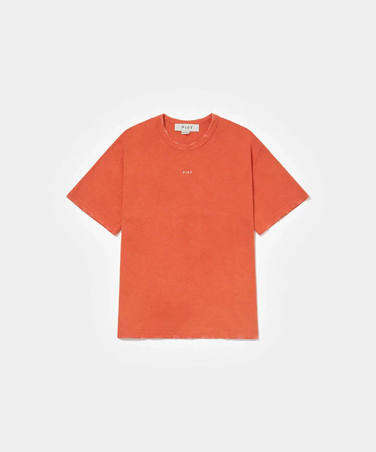 Logo T-shirt Vintage Orange