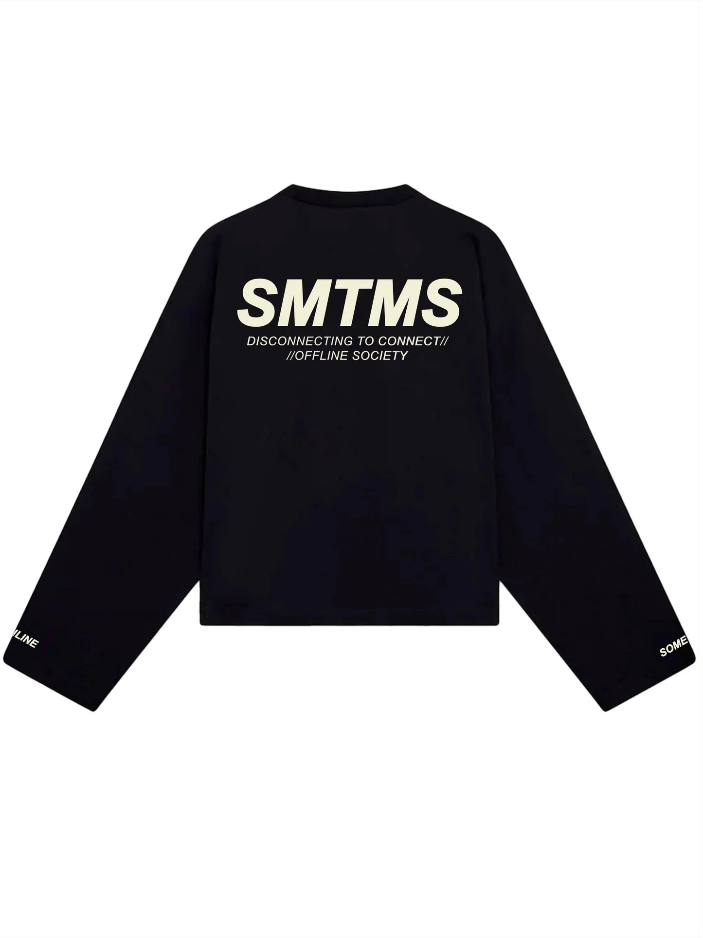 Camiseta Manga Longa SMTMS Preta