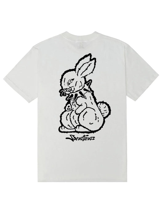 Camiseta Bad Rabbits Off White