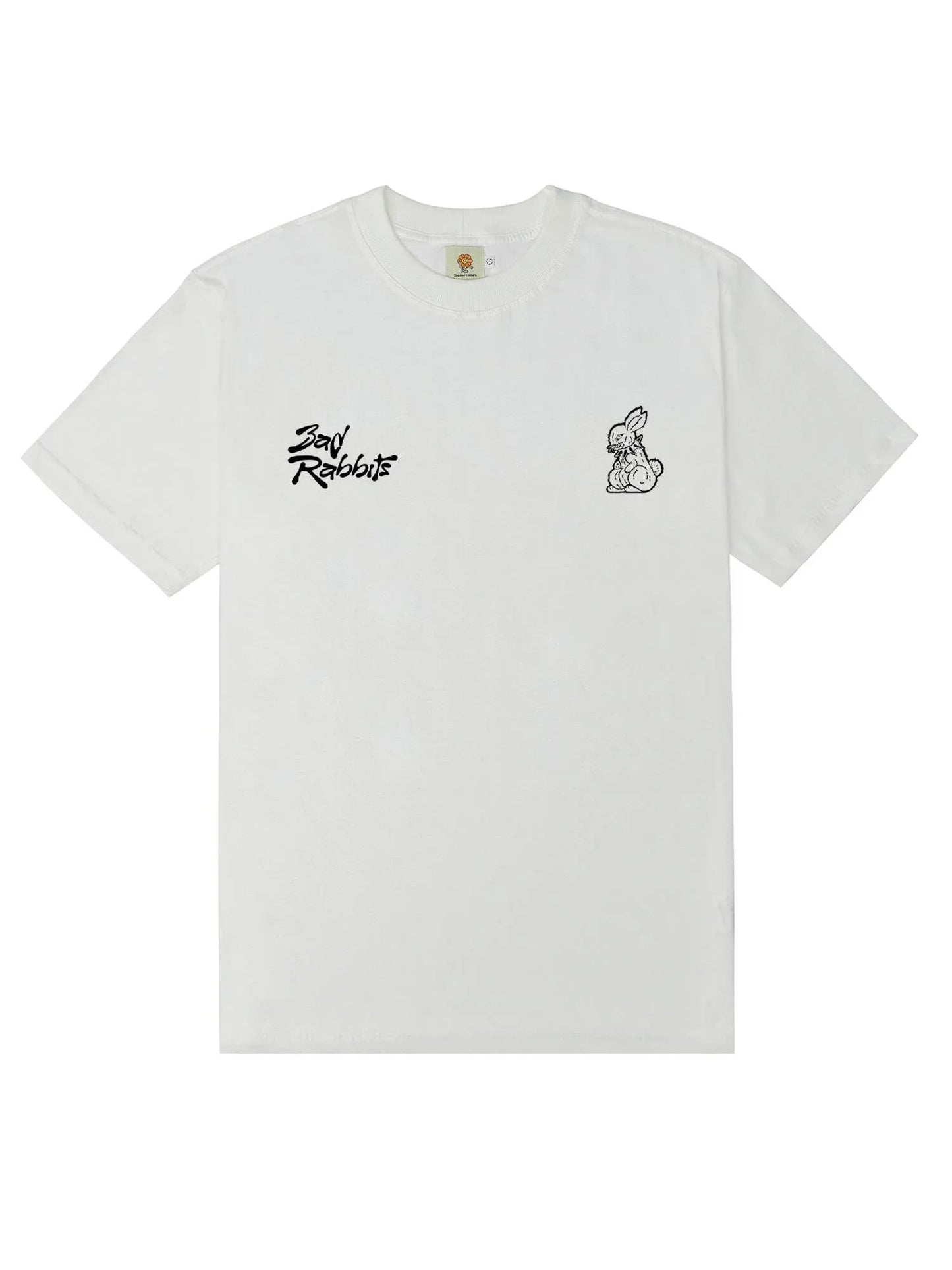 Camiseta Bad Rabbits Off White