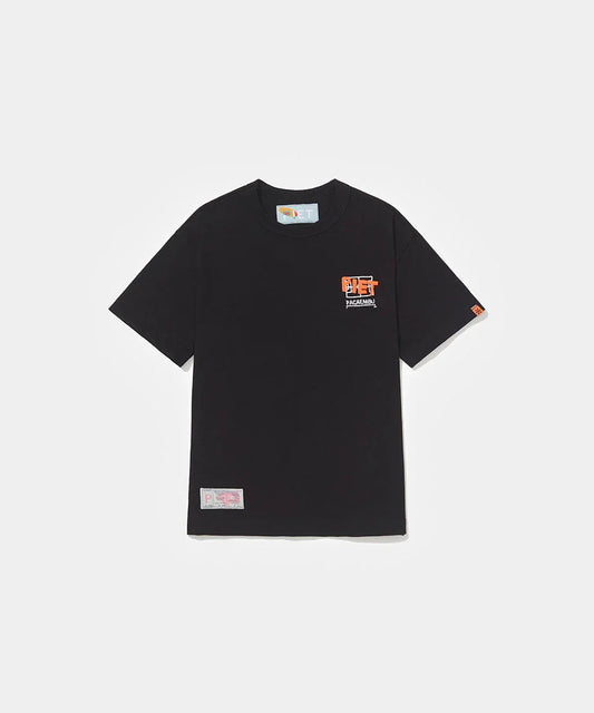 Piet + Pacaembu T-shirt - Black