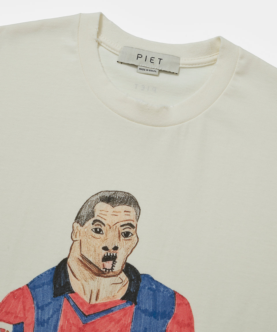 Camiseta PIET RVLD - Bone White