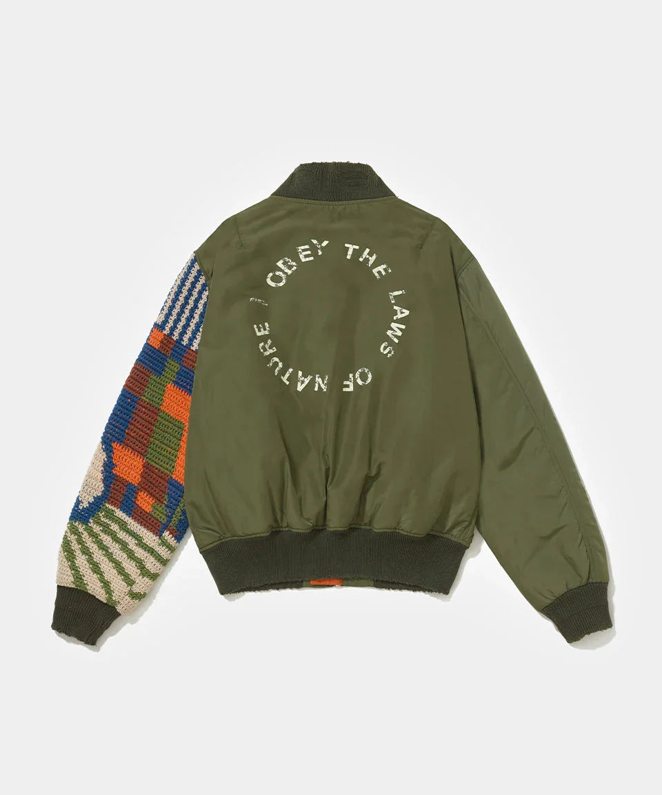 MA-1 Crochet Jacket