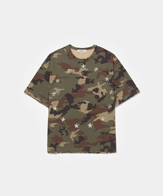 Camiseta PIET Camo Relaxed