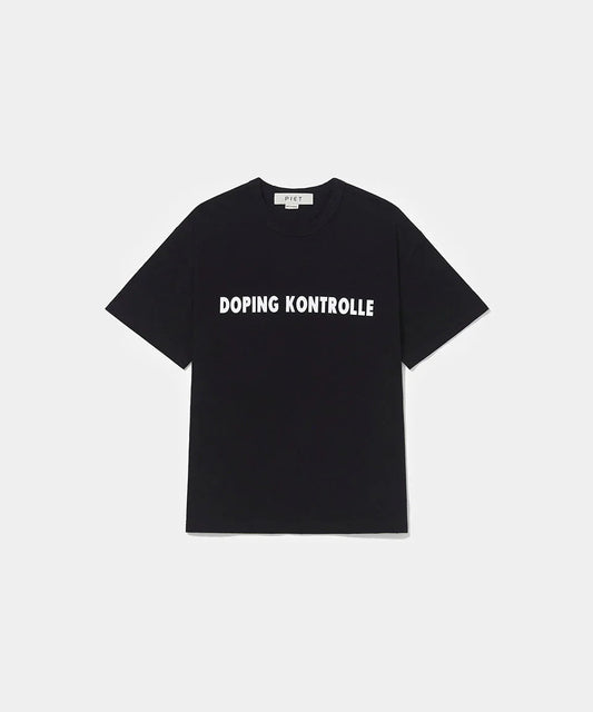 Doping Kontrolle T-shirt Black