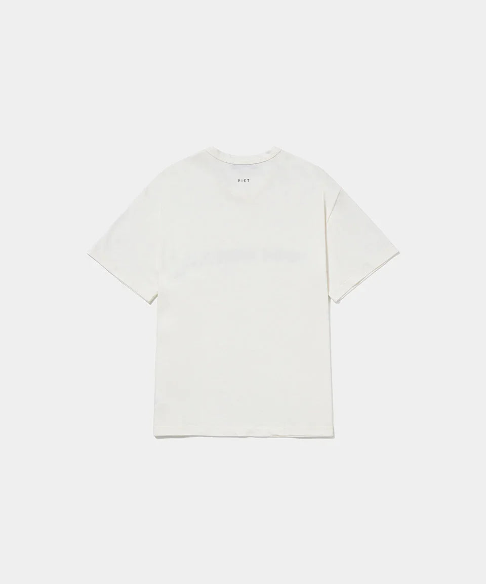 Doping Kontrolle T-shirt Bone White