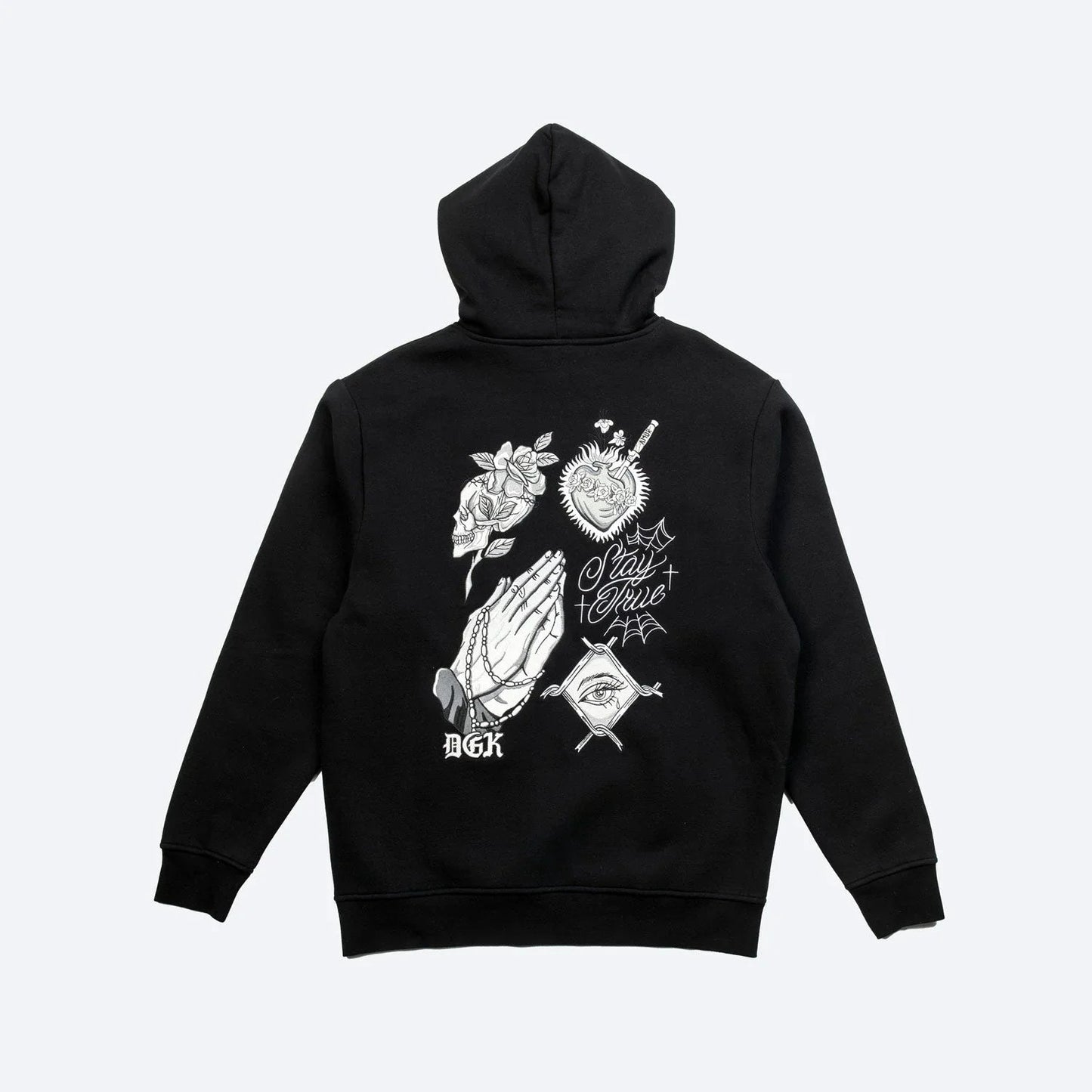 Jaqueta Inked Embroidered Hooded Fleece