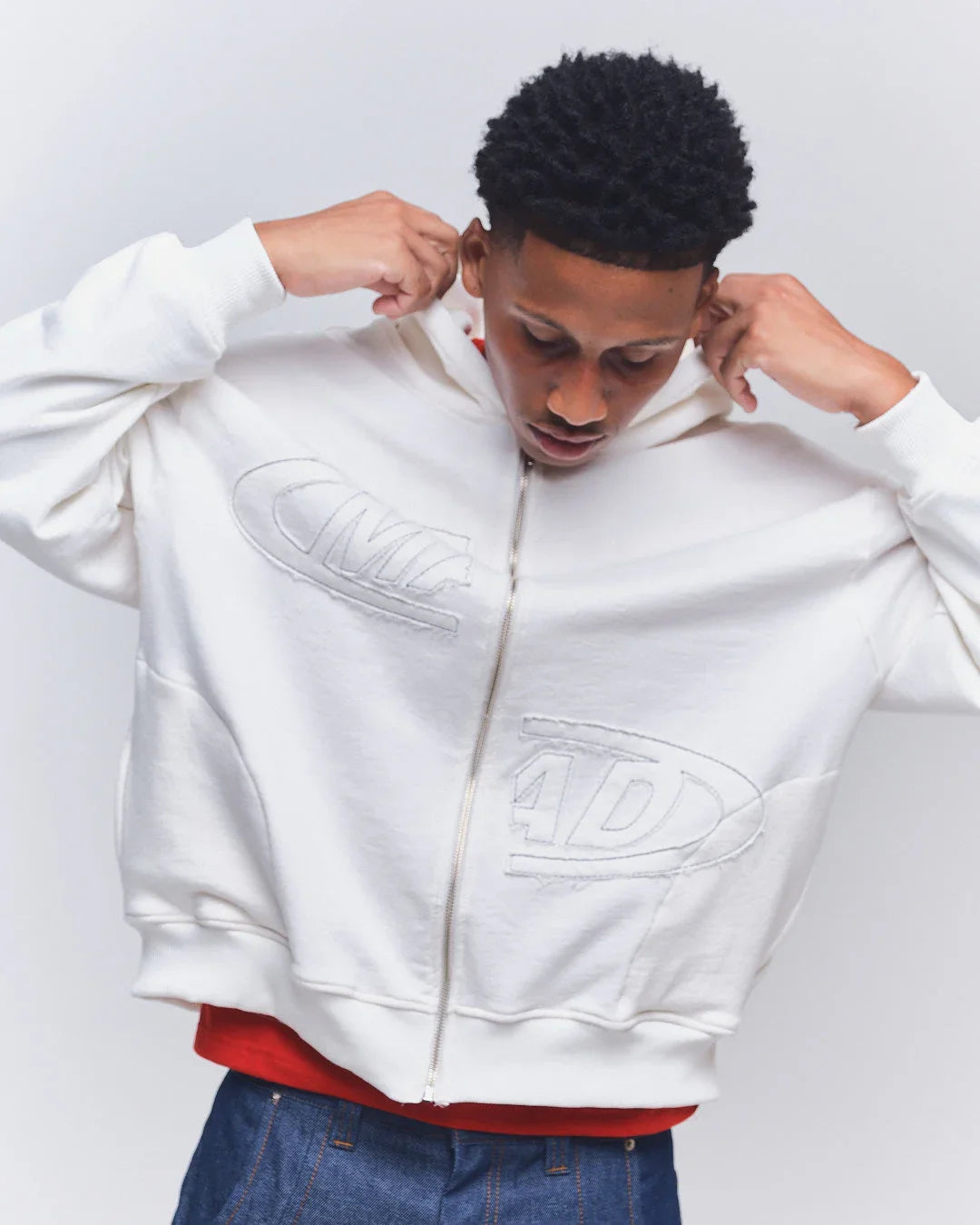 MOLETOM PORTAL 3D OFF WHITE