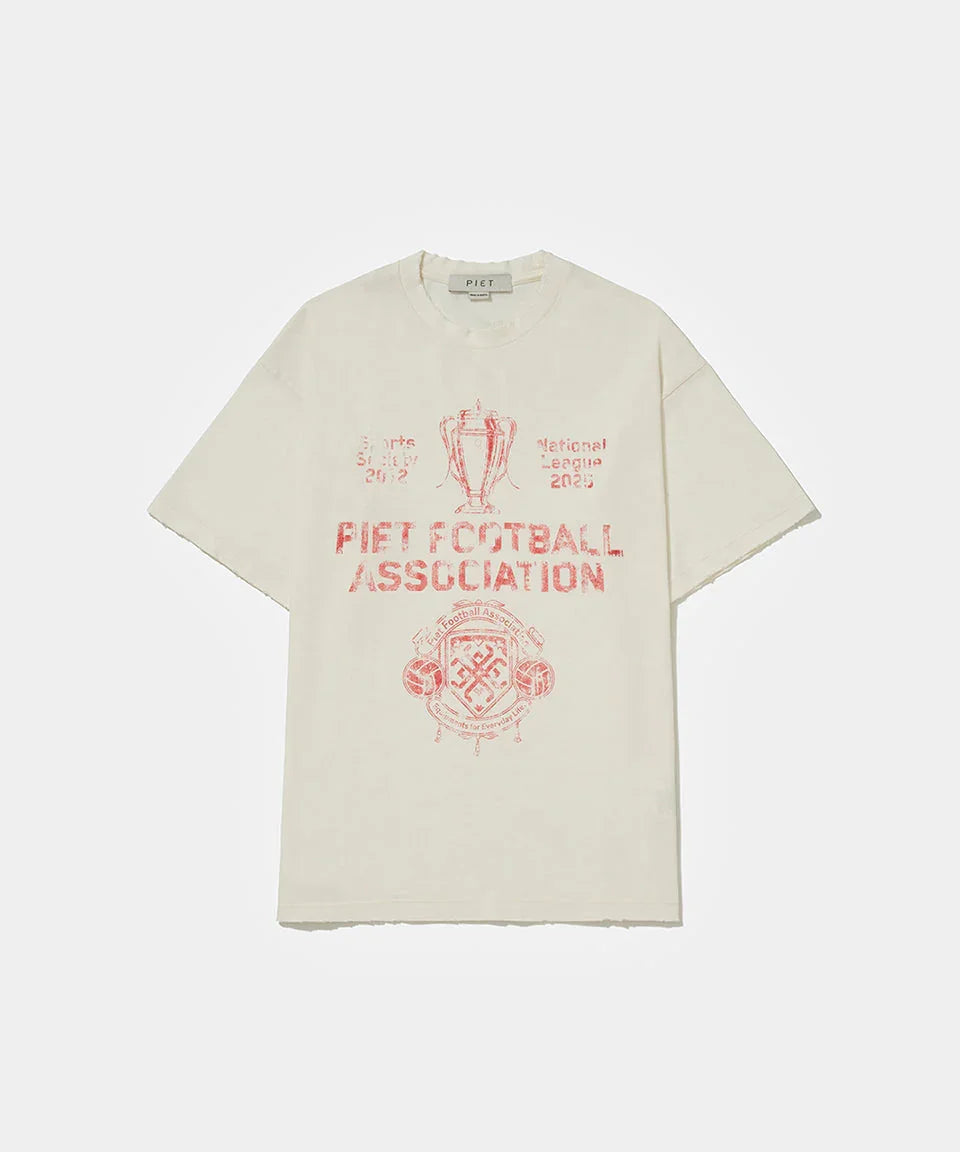 Football Association T-shirt Bone White