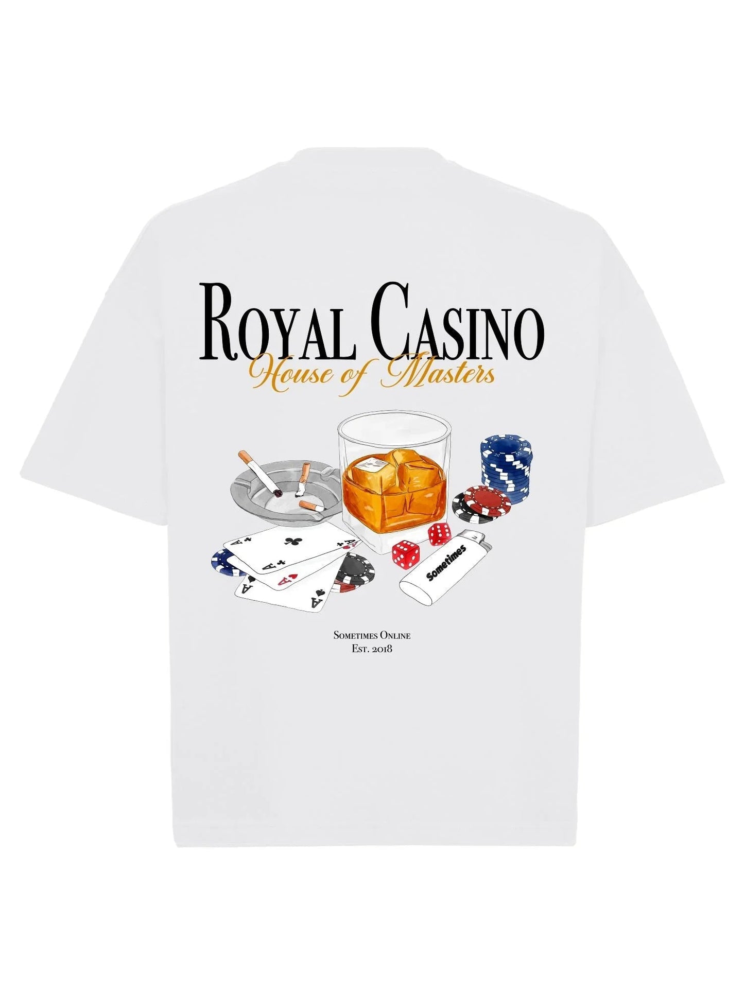 Camiseta Boxy Royal Casino