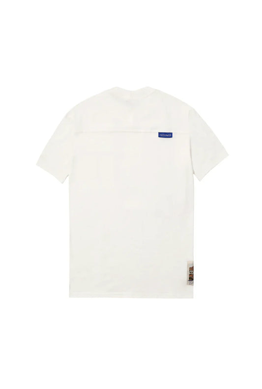 Camiseta Slim Off White