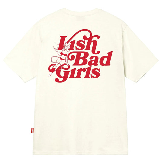 Camiseta Vish Bad Girls Off White
