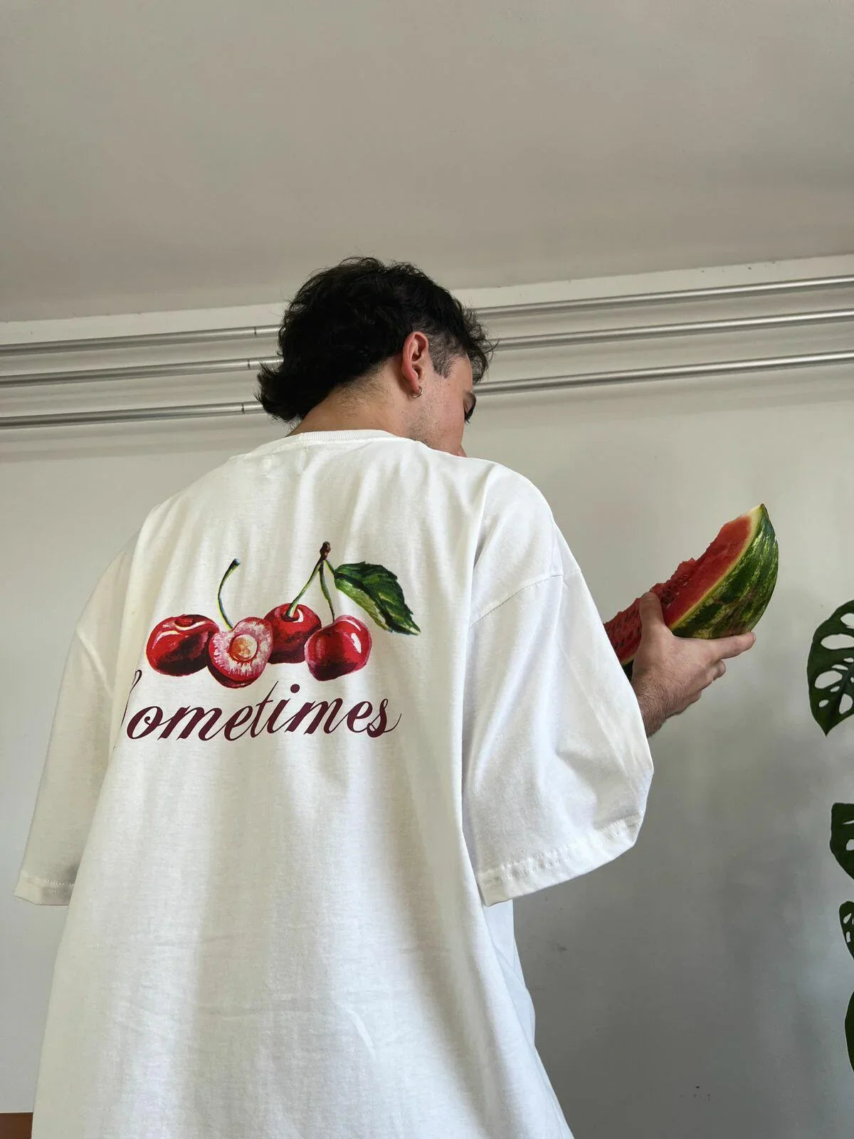 Camiseta Boxy Cherry