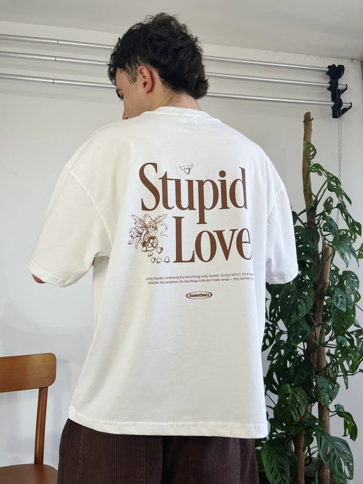 Camiseta Boxy Stupid Love