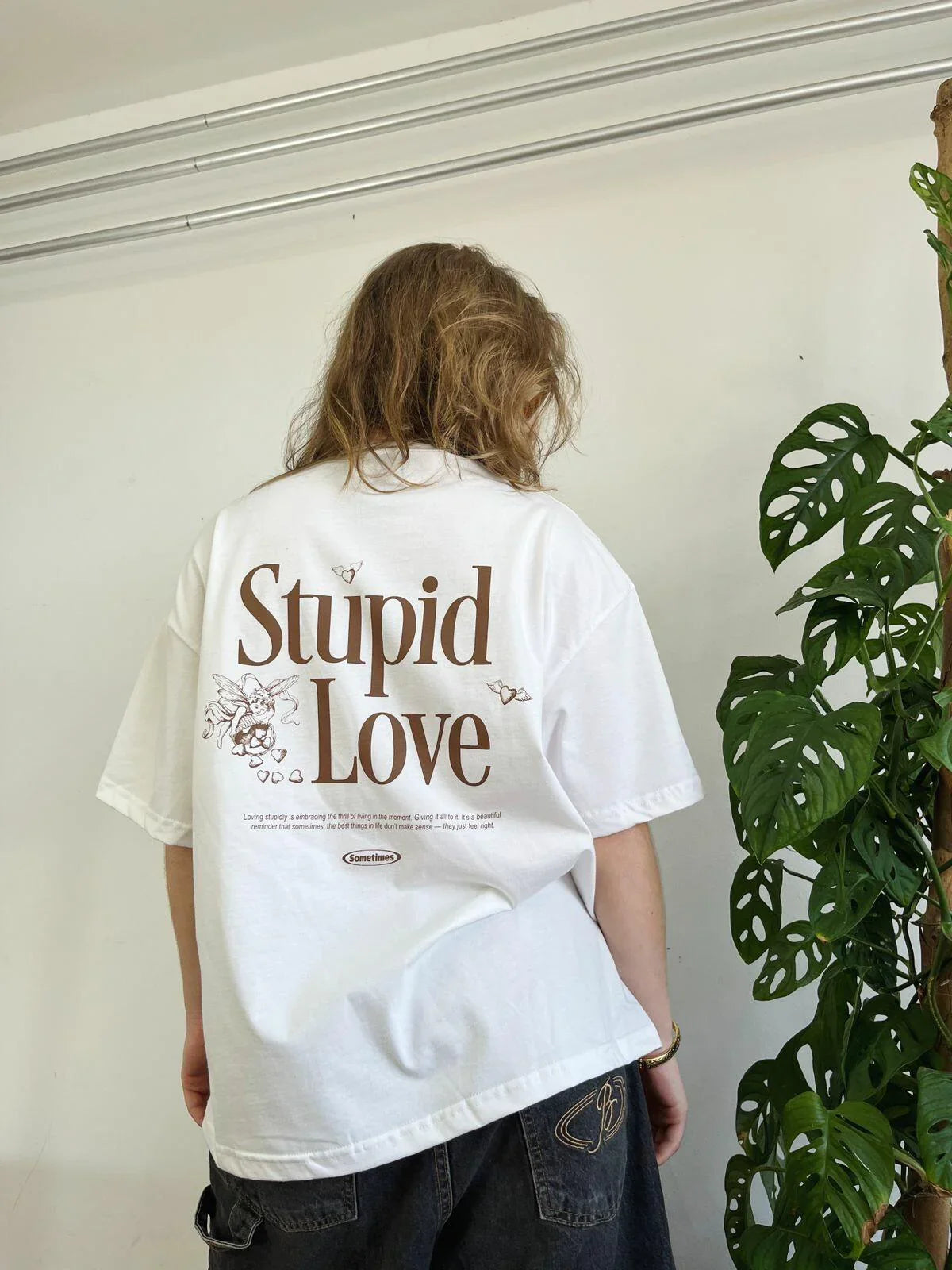 Camiseta Boxy Stupid Love