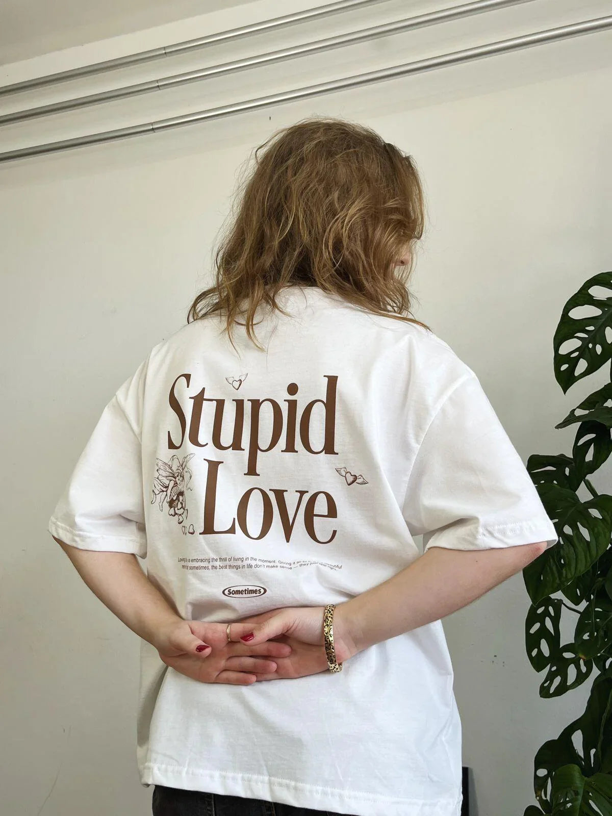 Camiseta Boxy Stupid Love