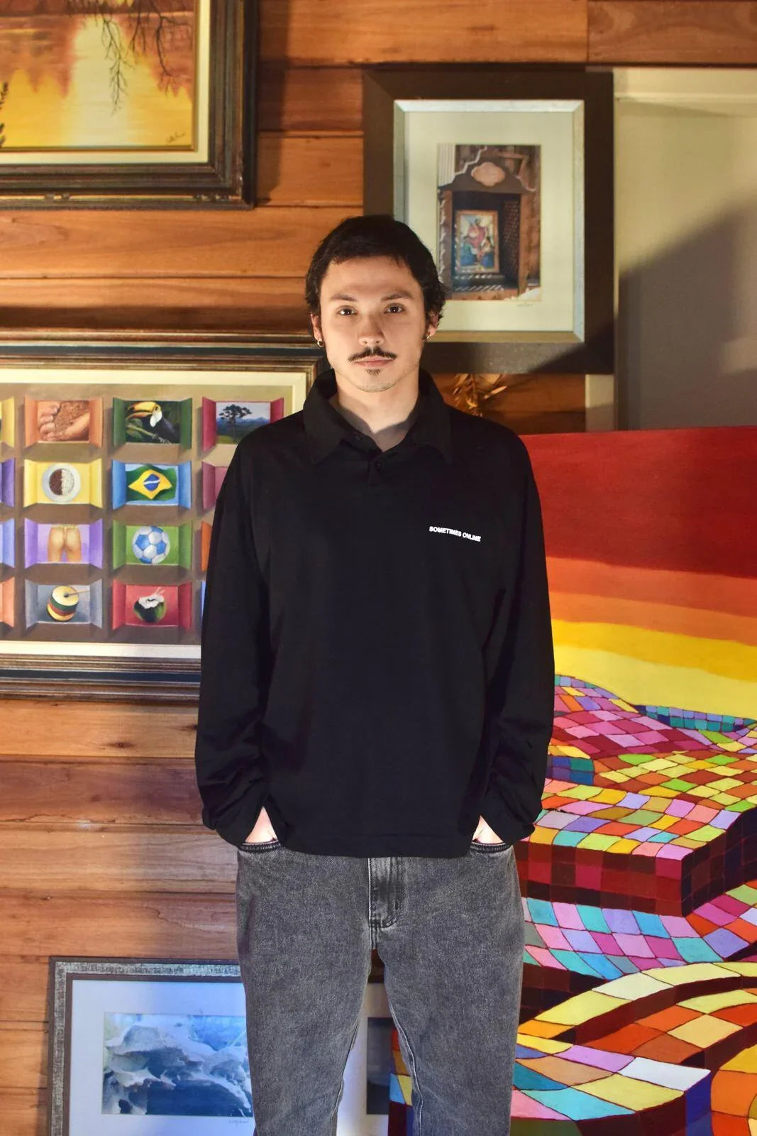 Polo Manga Longa Offline